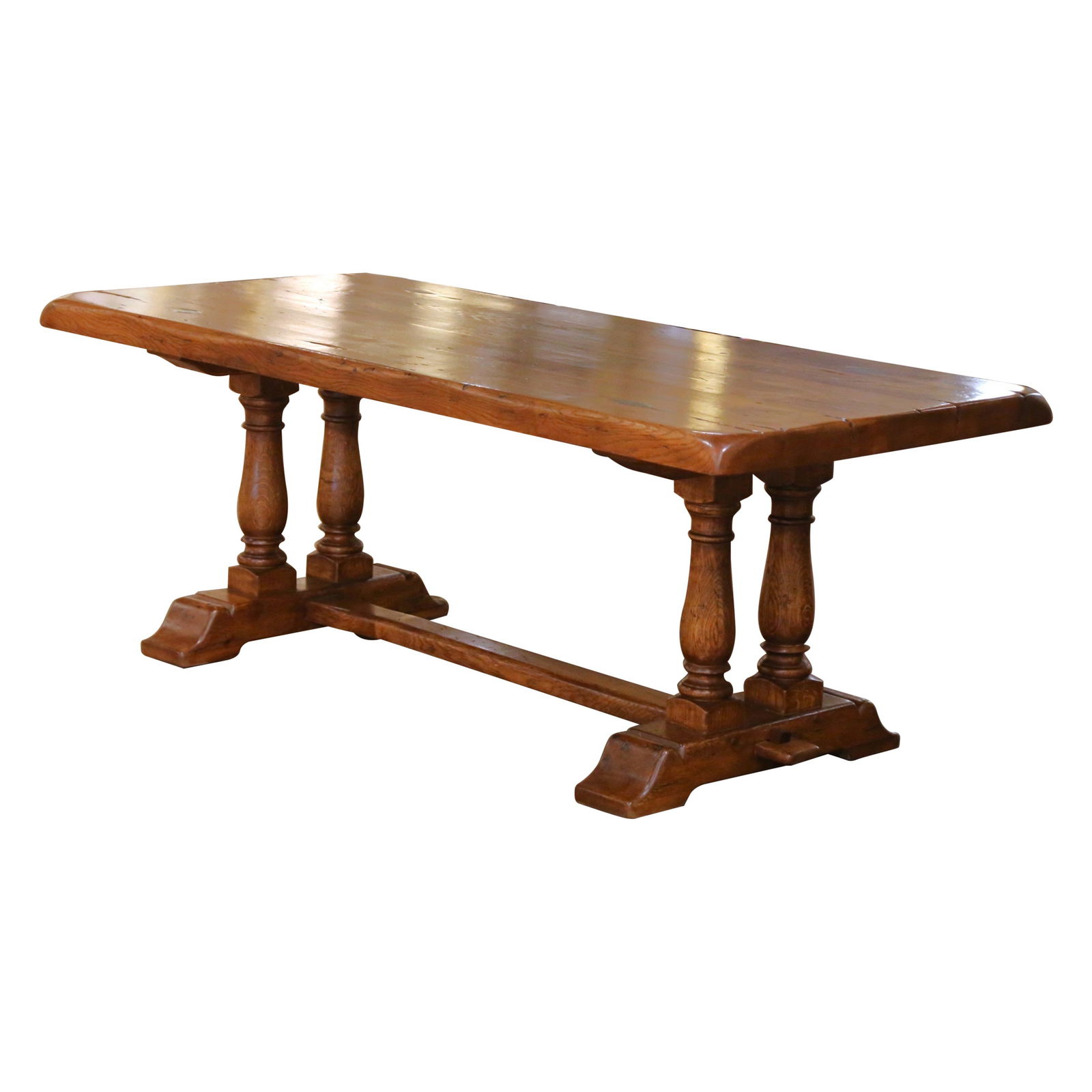 Antique French Provincial Oak Farmhouse Table Louis XIII Style 1920 (1 of 10)