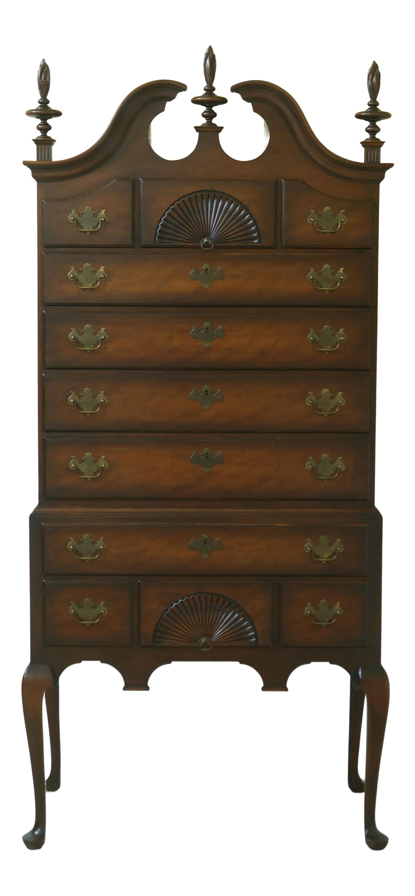 Kindel Oxford Mahogany Highboy Model 166/5 Traditional Design (1 of 10)