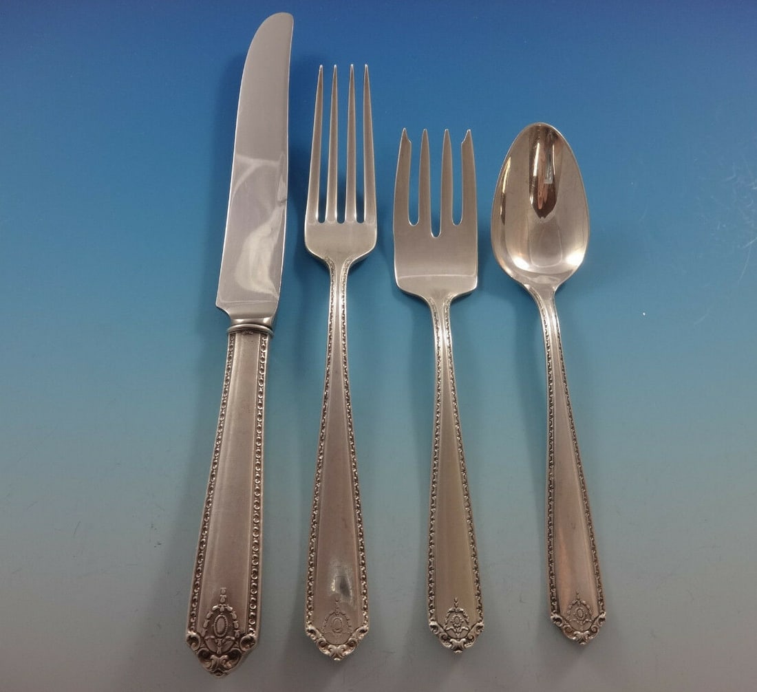 Westmorland Lady Hilton Sterling Silver Flatware Set for 8 34 Pieces with Storage Chest (1 of 6)