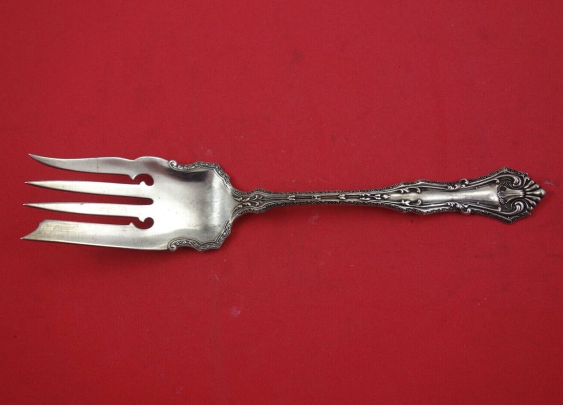 International Sterling Silver Duchess 8.5 Inch Cold Meat Fork (1 of 2)