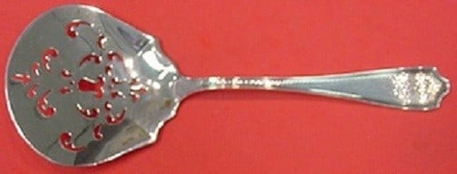 Alvin Maryland Hand Hammered Sterling Silver Tomato Server 7.5": Alvin Maryland Hand Hammered Sterling Silver Tomato Server 7.5" This Maryland Hand Hammered Tomato Server by Alvin is a stunning piece crafted from sterling silver. Measuring 7 1/2 inches in length, i