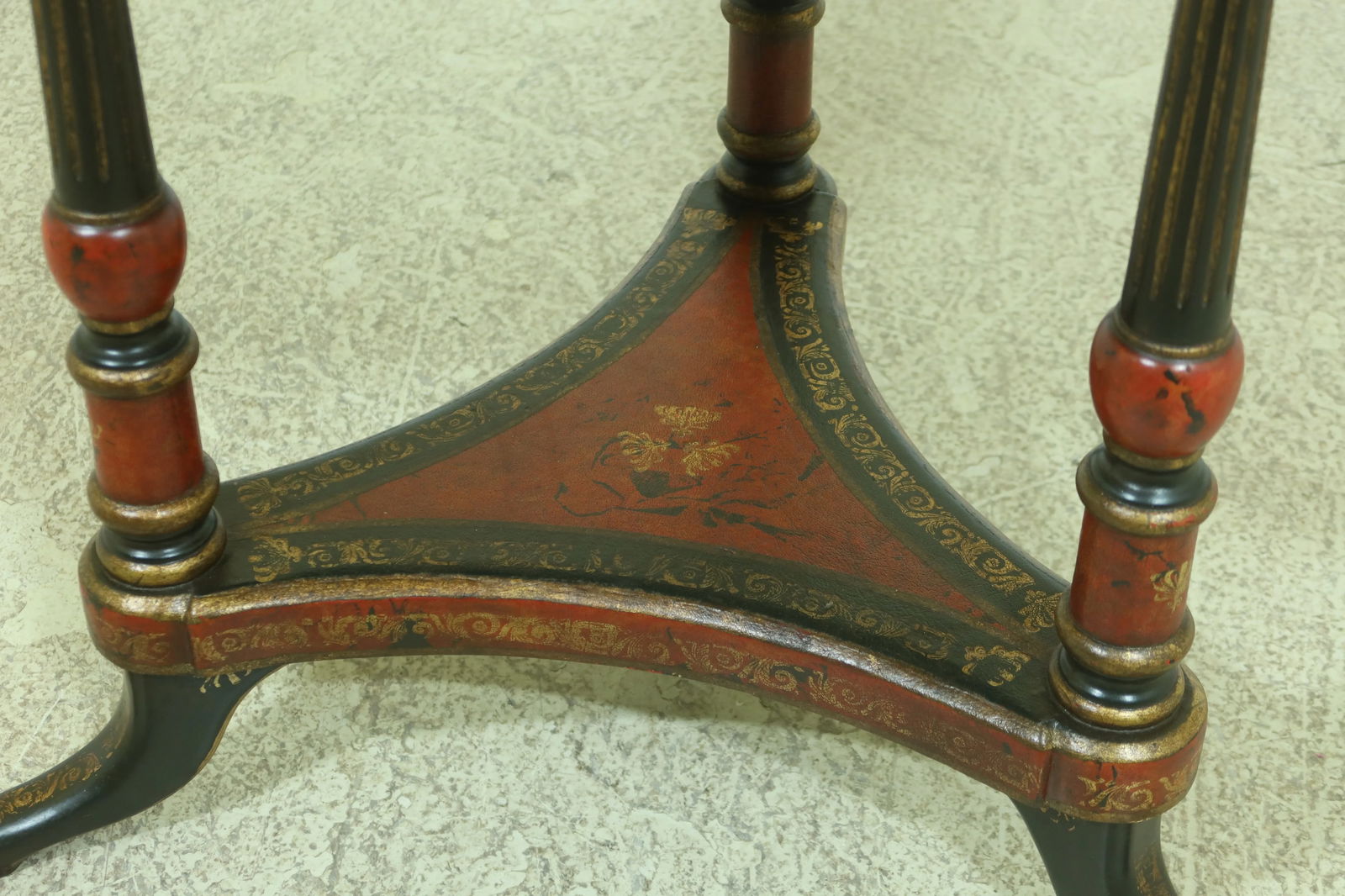 Maitland Smith Regency Leather Wrapped Center Table with Brass Edge - 6