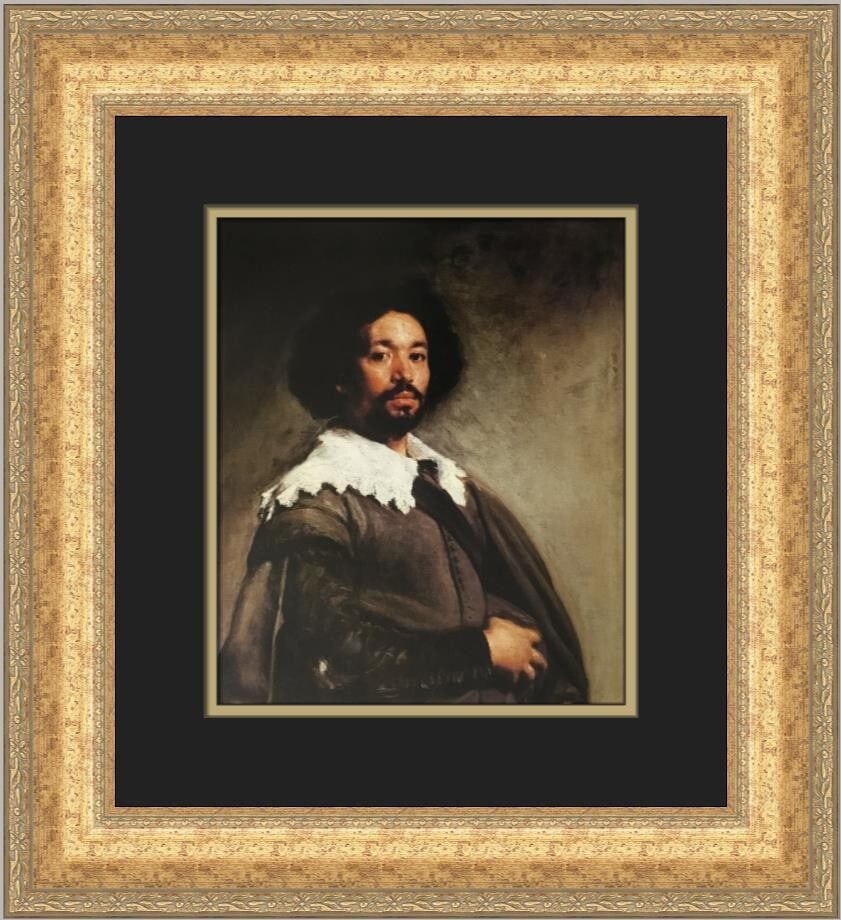 Diego Rodriguez Portrait of Juan De Pareja Custom Framed Print 1981 Art (1 of 2)