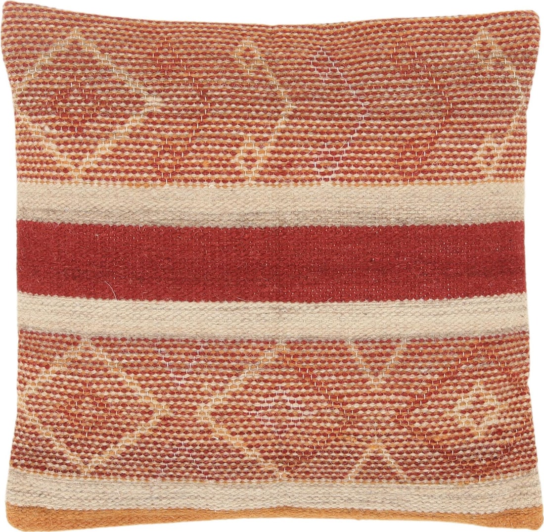 Adair Collection Multicolor Handwoven Wool Pillow 20x20: Adair Collection Multicolor Handwoven Wool Pillow 20x20 Introducing a vibrant and stylish addition to your home decor, this Colorful Artisanal Handcrafted Wool Pillow features a multicolor design that