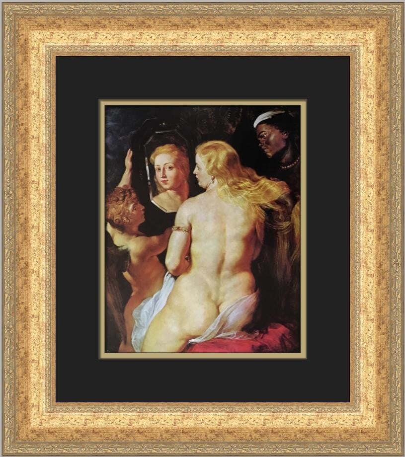 Peter Paul Rubens The Toilet of Venus Custom Framed Print 19x17 Art (1 of 2)