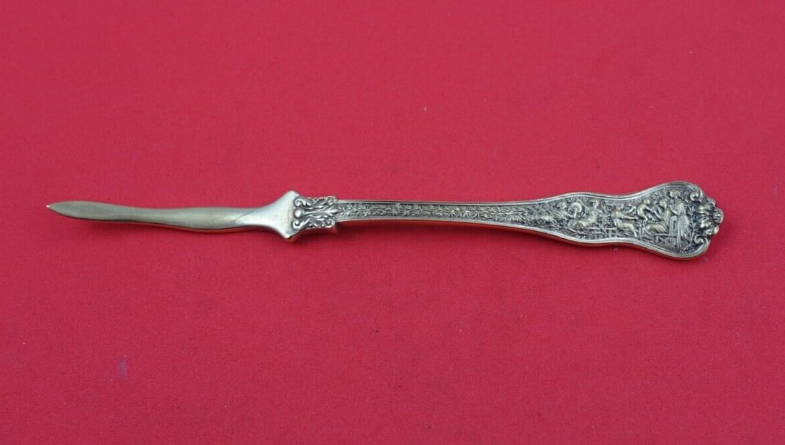 Tiffany & Co Olympian Sterling Silver Nut Pick Vermeil 5 1/4 Inch (1 of 2)
