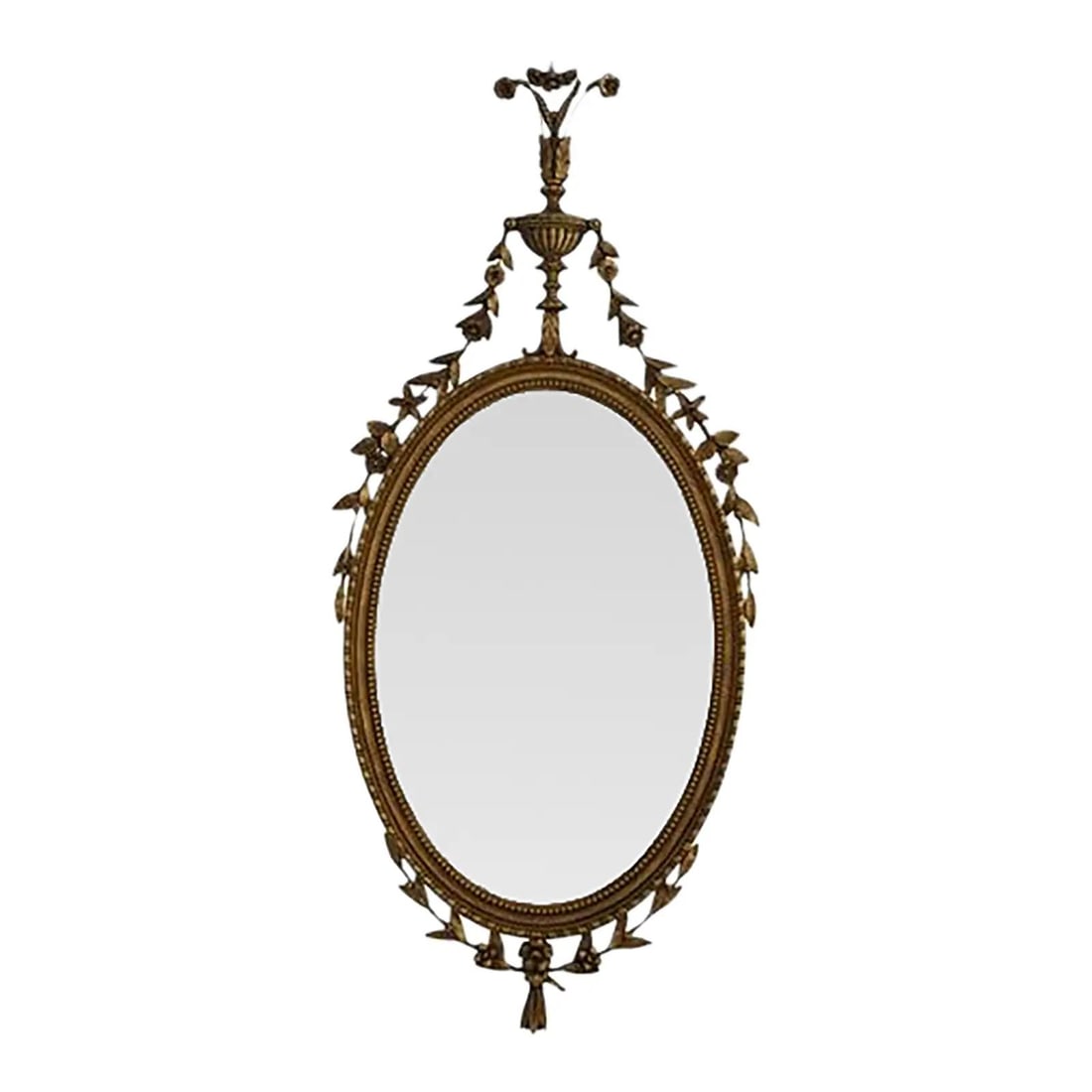 Friedman Brothers Adam Style 25x54 Gold Mirror (1 of 9)