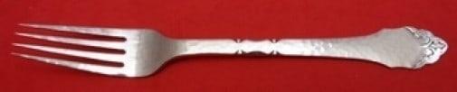 Carl Poul Petersen Sterling Silver Dinner Fork Monogrammed 8.25" (1 of 2)