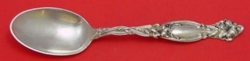 International Sterling Silver Serving Spoon Frontenac Pattern 8 1/4" (1 of 2)