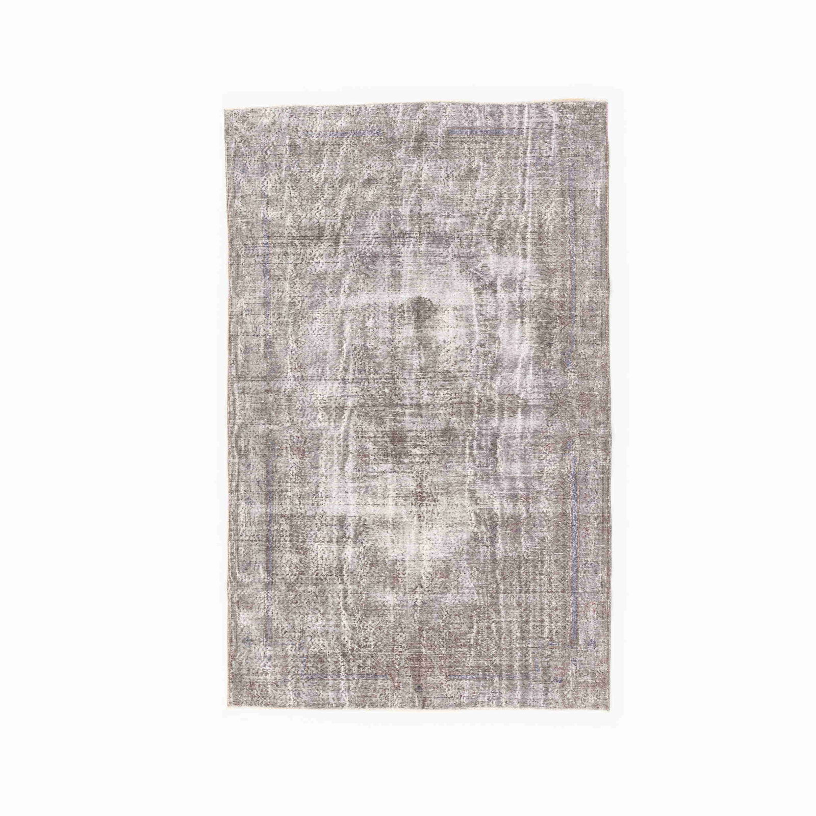 Vintage Handmade Wool on Cotton Carpet 64.6 x 103.1 Inches: Vintage Handmade Wool on Cotton Carpet 64.6 x 103.1 Inches This authentic handmade vintage carpet showcases a stunning design crafted from high-quality wool on cotton. The weaving technique features