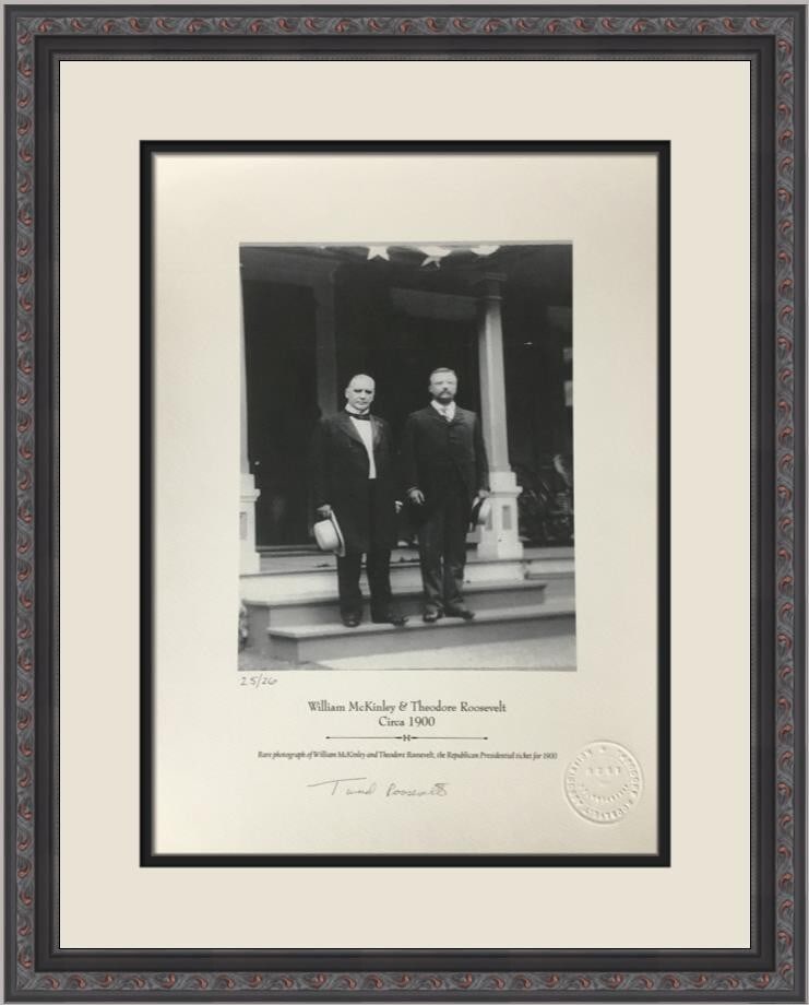 Limited Edition Giclee McKinley Roosevelt Signed by Tweed Roosevelt (1 of 5)
