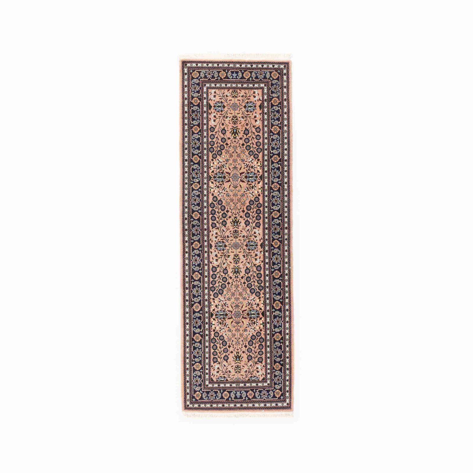 Authentic Handmade Hereke Carpet Wool on Cotton 29.5 x 92.1 (1 of 8)