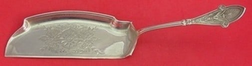 Tiffany & Co. Italian Sterling Silver Crumber Brite-Cut 12 3/8 inches: Tiffany & Co. Italian Sterling Silver Crumber Brite-Cut 12 3/8 inches Discover the exquisite craftsmanship of this Italian by Tiffany & Co. Sterling Silver Crumber, featuring a stunning Brite-Cut desi