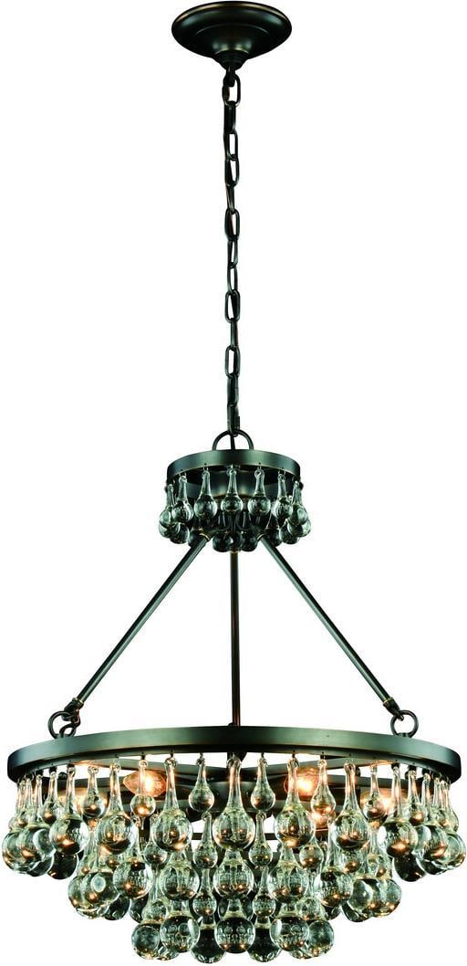 Elegant Lighting Bettina Crystal Pendant Lamp 22 Inch: Elegant Lighting Bettina Crystal Pendant Lamp 22 Inch Illuminate your space with this Elegant Vintage Style Crystal Pendant Light, designed to bring a touch of sophistication to any room. This
