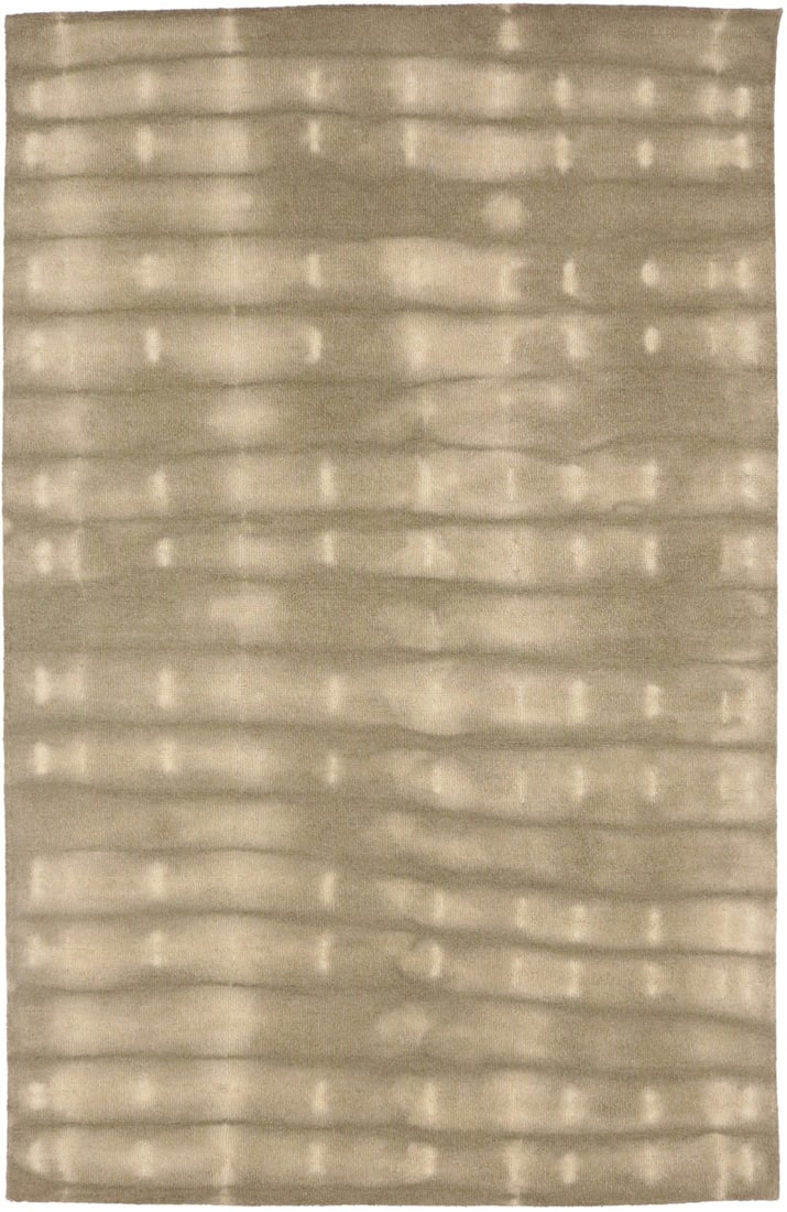 Modern Hand-Tufted Beige Khaki Green Tie-Dye Area Rug 5x8 ft: Modern Hand-Tufted Beige Khaki Green Tie-Dye Area Rug 5x8 ft Enhance your living space with this stunning Hand-Tufted Beige and Khaki Green Tie-Dye Rug. Measuring 5'0" x 8'0" ft, this modern area rug