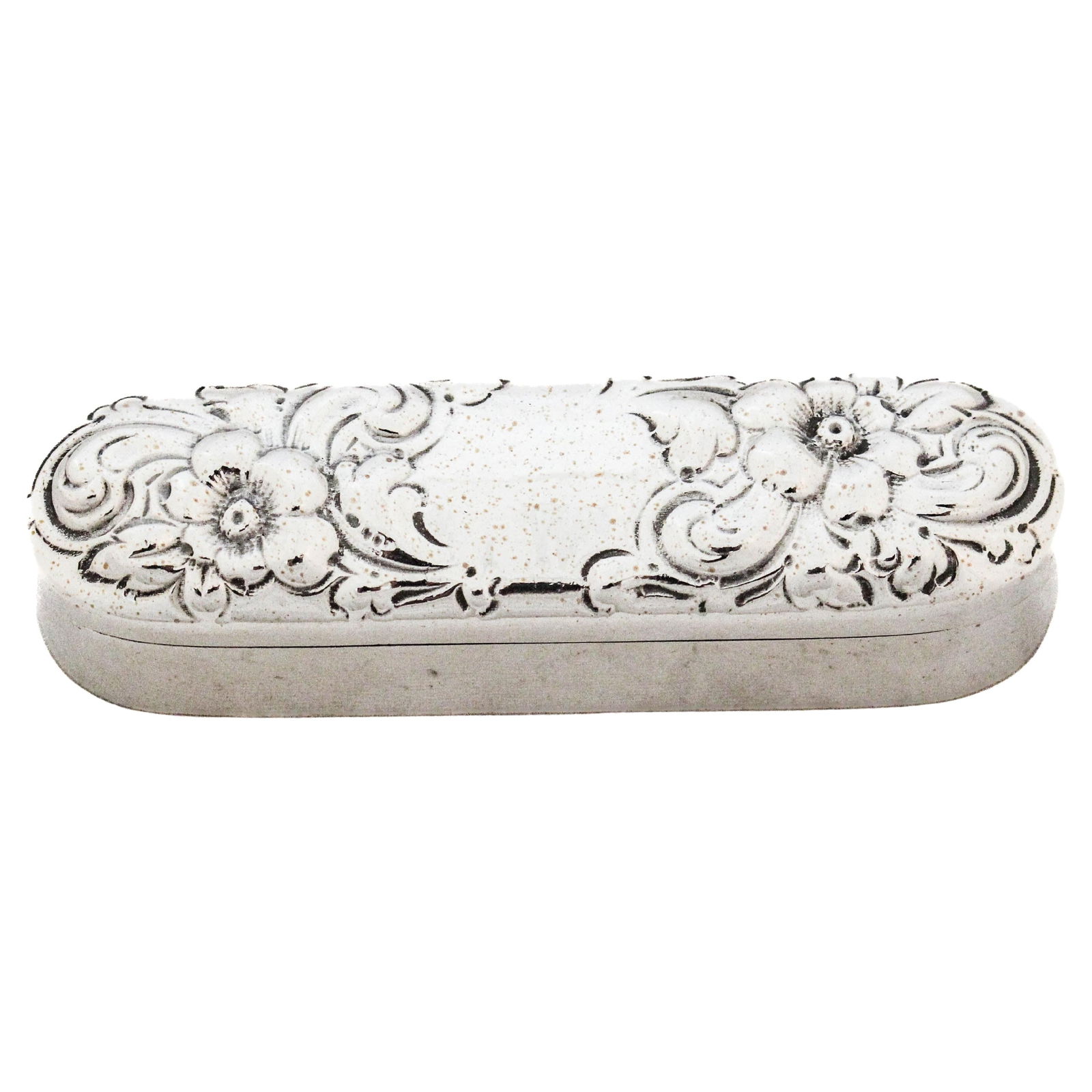 Antique Sterling Silver Pillbox by Dominick & Haff 1891 (1 of 5)