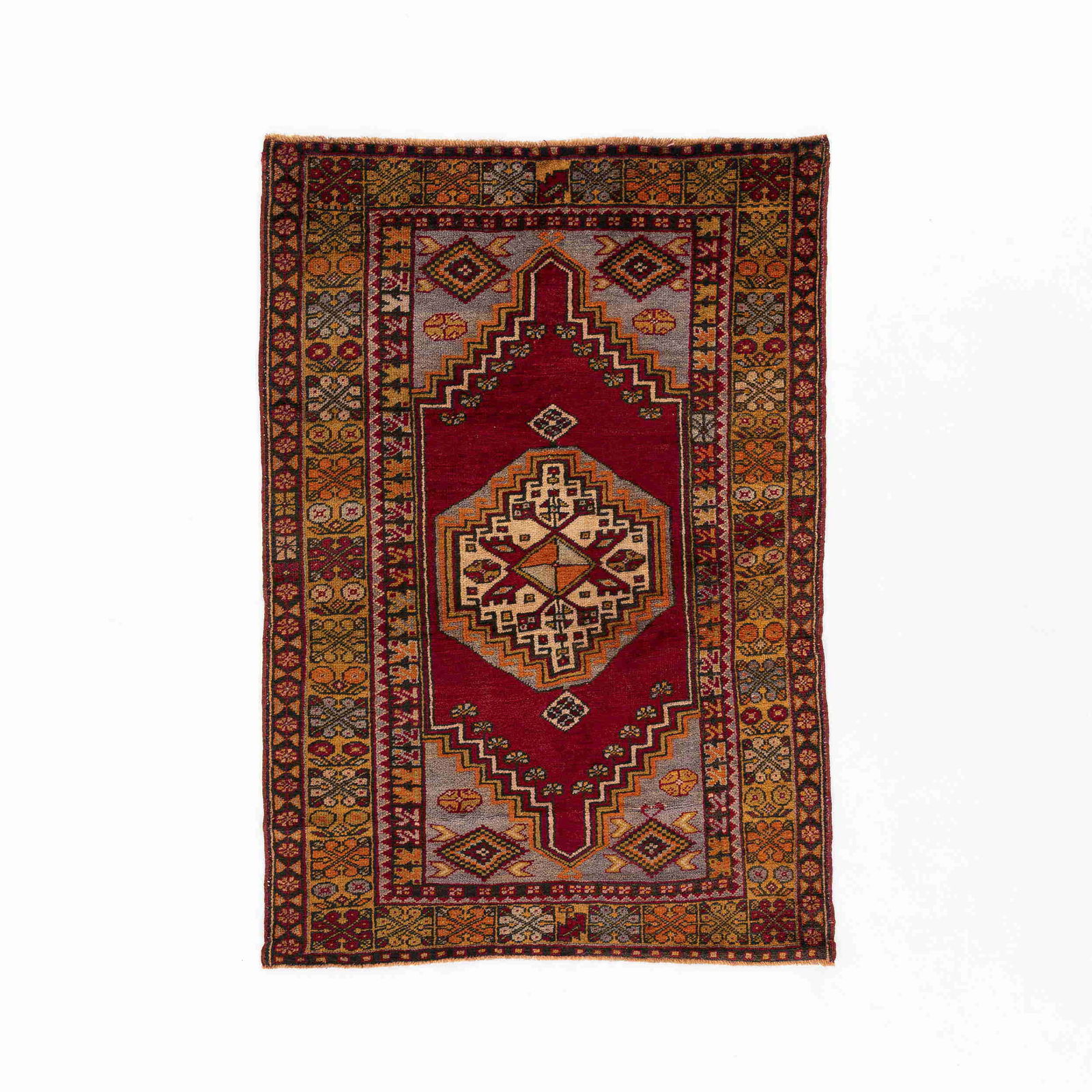 Authentic Handmade Anadol Wool Carpet 46.5x65.7 Inches (1 of 8)