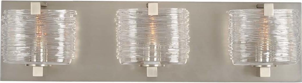 Kalco South Bay Polished Chrome 3-Light Bath Fixture Modern Classic Style (1 of 1)