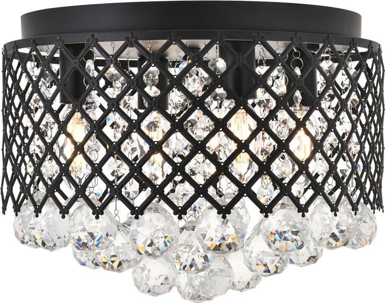 Elegant Tully Antique Style Flush Mount Light Fixture UL-Listed (1 of 1)