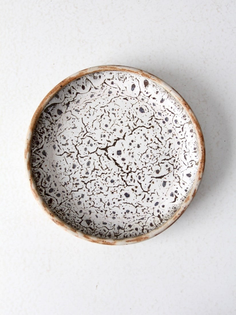 Jo Wiley 1976 Signed Vintage Studio Pottery Plate 9.25 Inch (1 of 11)