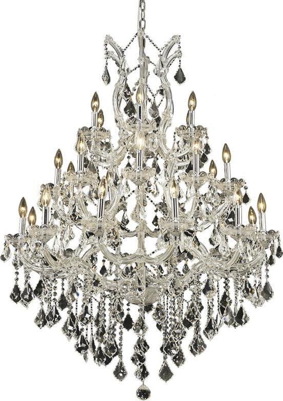 Elegant Lighting Maria Theresa 28-Light Crystal Chandelier Rococo Style (1 of 1)