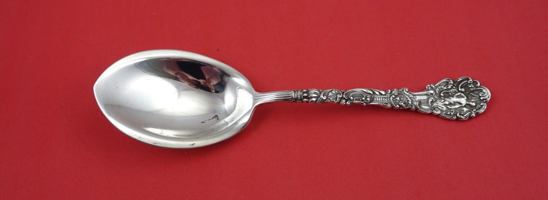 Gorham Versailles Sterling Silver Pudding Spoon 7 3/4" (1 of 2)