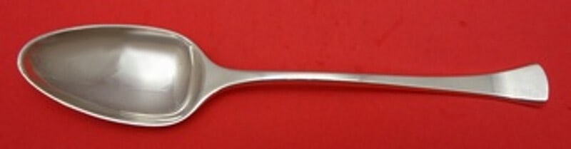 Hans Hansen Kristine Sterling Silver Dinner Spoon 7 5/8 inches: Hans Hansen Kristine Sterling Silver Dinner Spoon 7 5/8 inches Elevate your dining experience with this exquisite Kristine dinner spoon by Hans Hansen. Crafted from high-quality sterling silver, this