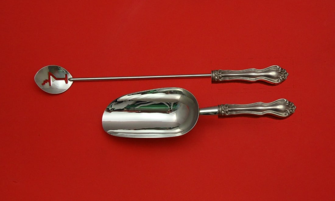 Westmorland George and Martha Sterling Silver Bar Set 2pc Custom Made (1 of 1)