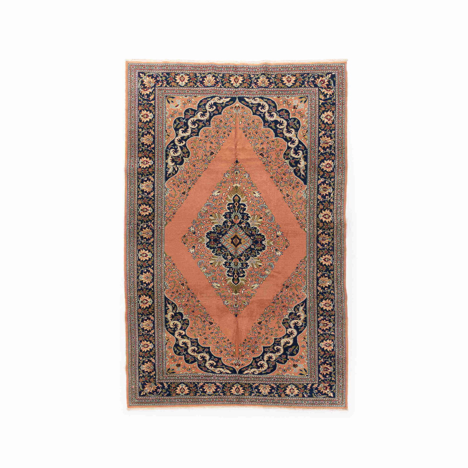 Authentic Handmade Ladik Wool Carpet 74.8 x 116.9 Inches (1 of 8)