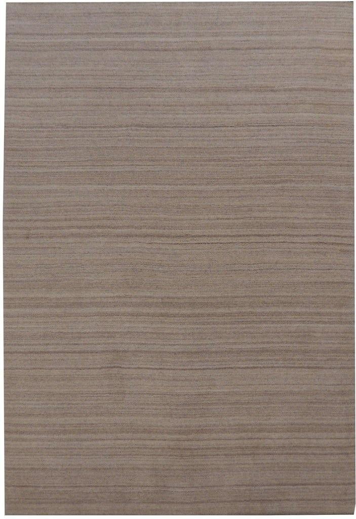 4 x 6 Handmade Modern Wool Rug in Moka Brown (1 of 6)