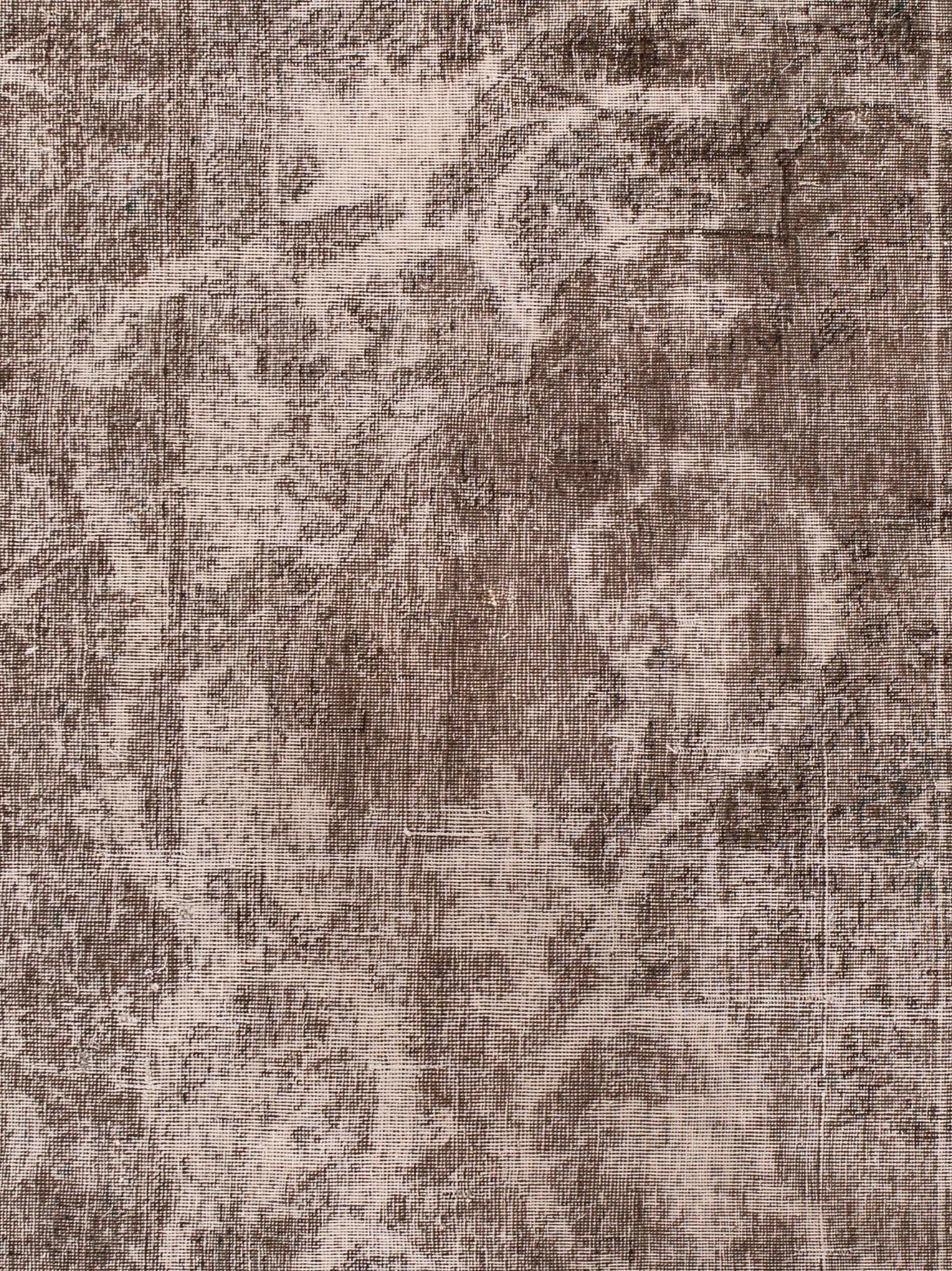 Vintage Persian Tabriz Handmade Wool Rug Gray Distressed Design 3'11 x 5'11 (1 of 5)