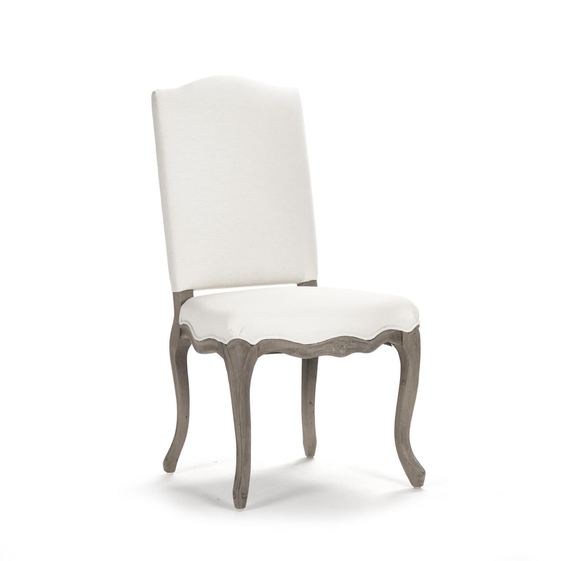 Zentique Cathy Side Chair English Traditional Alabaster Finish (1 of 4)