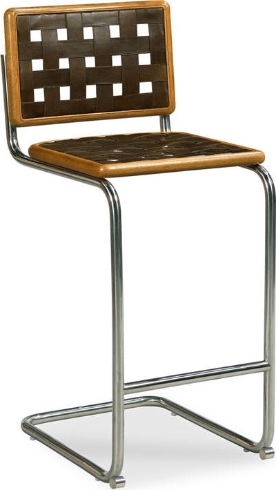 Woodbridge Revival Nickel Finish Counter Stool 39H 19W 23D: Woodbridge Revival Nickel Finish Counter Stool 39H 19W 23D Introducing the Traditional Nickel Finish Counter Stool, a stylish addition to any home with its antique or vintage-inspired design. Crafted