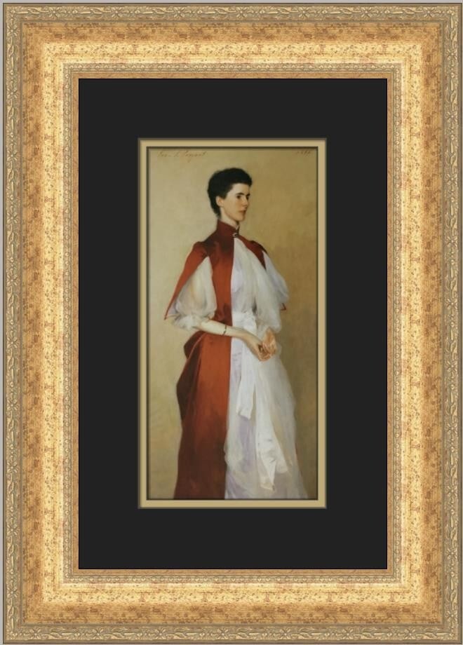 John Singer Sargent Mrs Robert Harrison Custom Framed Print 19x14 (1 of 2)