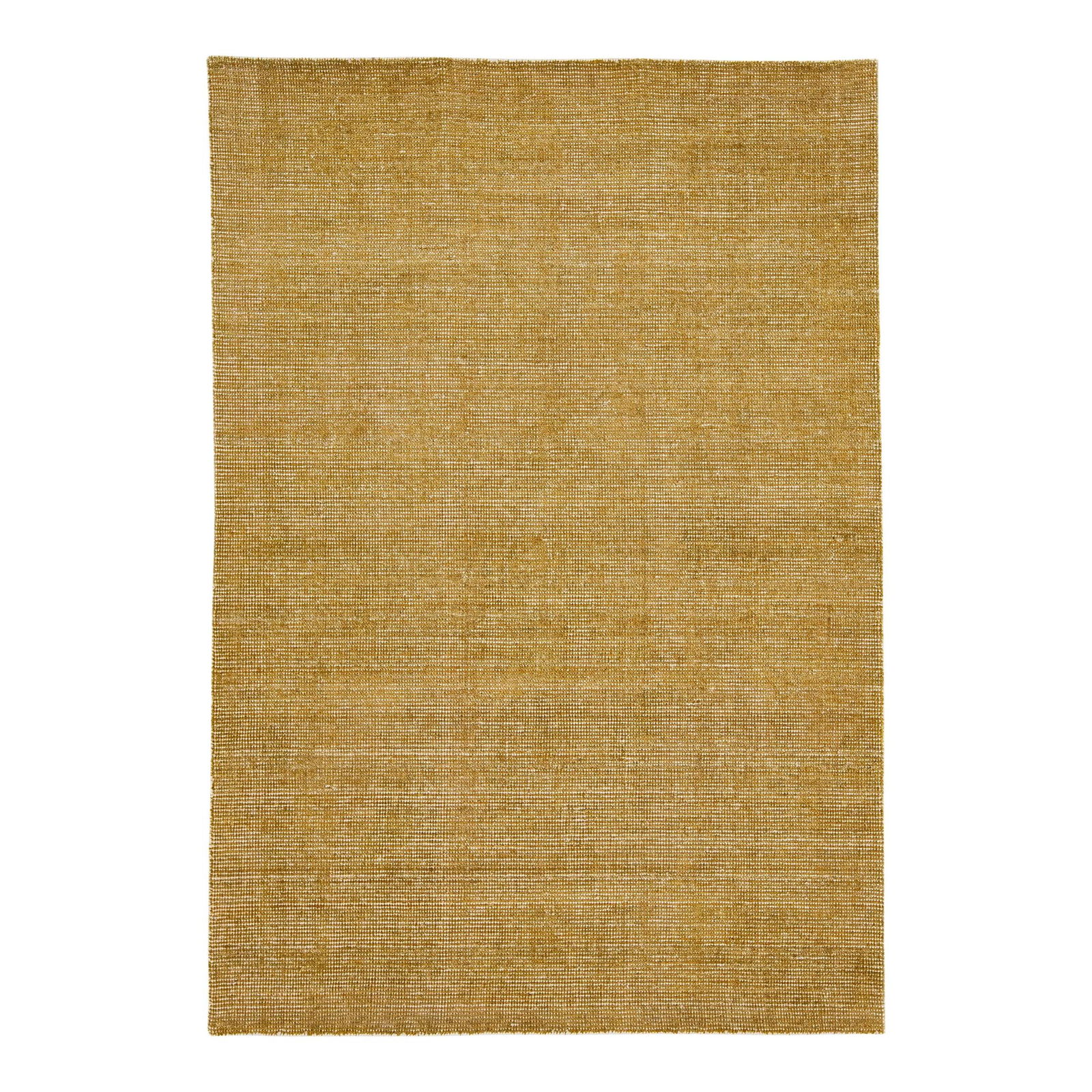 Modern Indian Loop Handmade Beige Wool Rug 5' x 7' (1 of 7)
