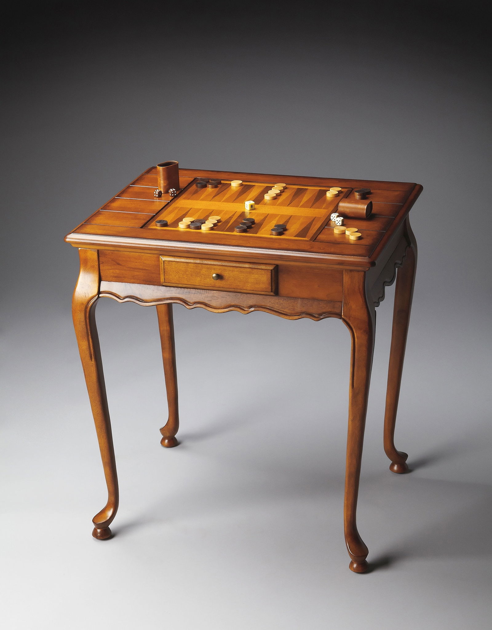 Butler Bannockburn Game Table Olive Ash Brown Finish (1 of 4)