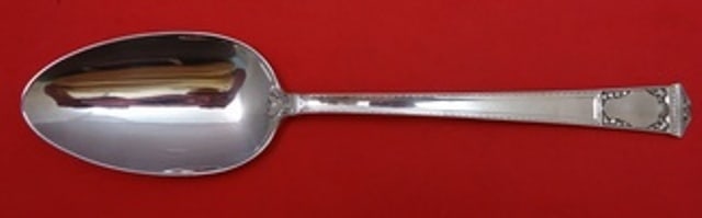 Tiffany & Co San Lorenzo Sterling Silver Stuffing Spoon 10 3/4" (1 of 2)