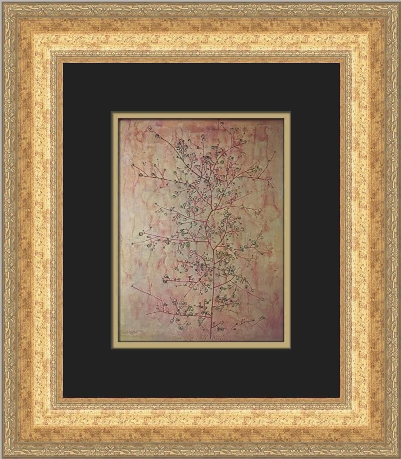 Paul Klee Young Tree Custom Framed Offset Lithograph Art Print (1 of 2)