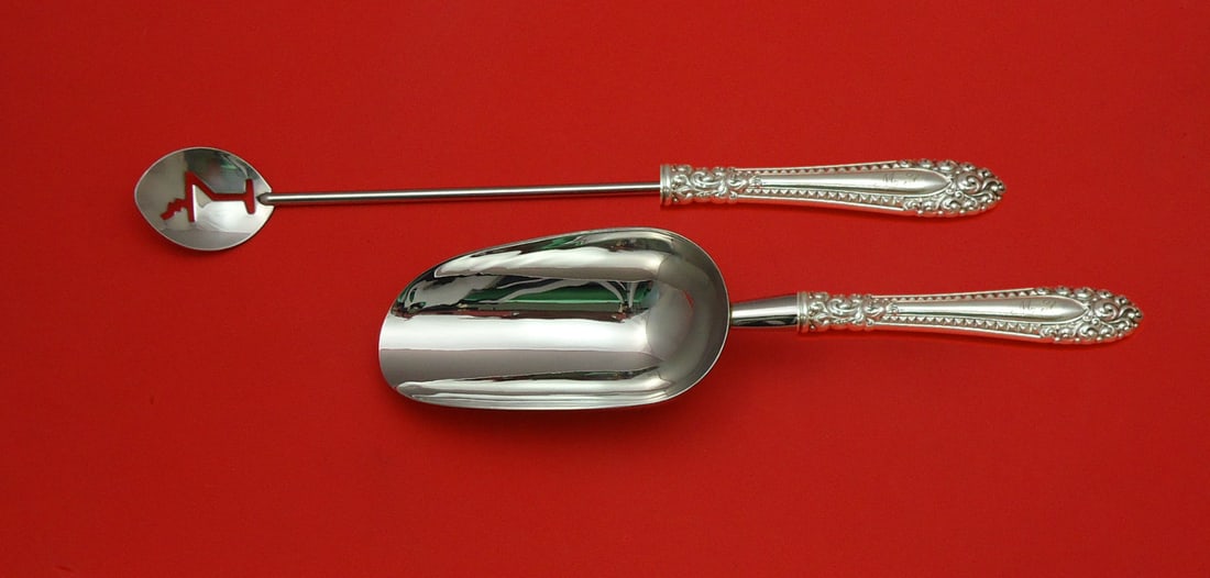 Kenilworth International Sterling Silver Bar Set 2pc Custom Made Hostess Set (1 of 1)