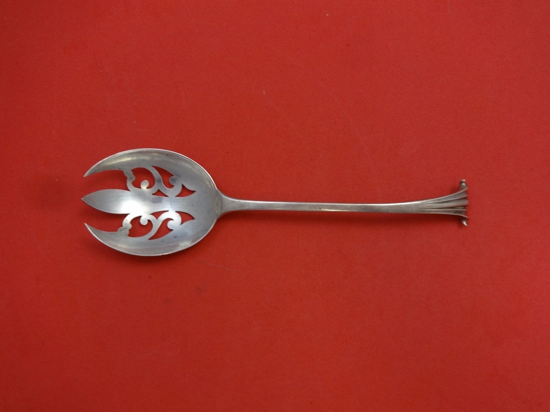 Currier & Roby Onslow Sterling Silver Salad Serving Fork 9" (1 of 1)