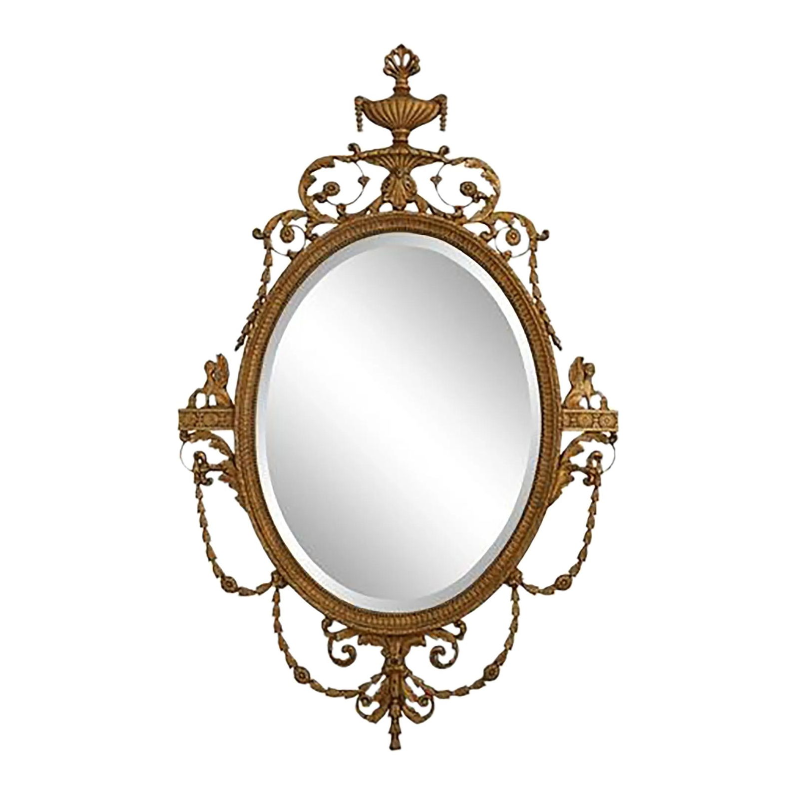 Friedman Brothers Model 6475 Adams Style Gold Mirror 36x58 (1 of 10)