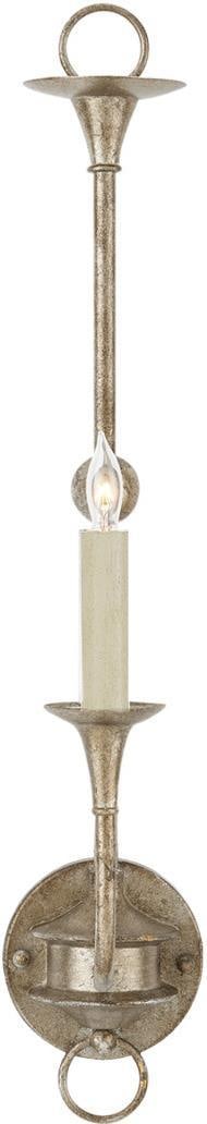 Currey Nottaway Pyrite Bronze Dimmable Wall Sconce 24H (1 of 2)