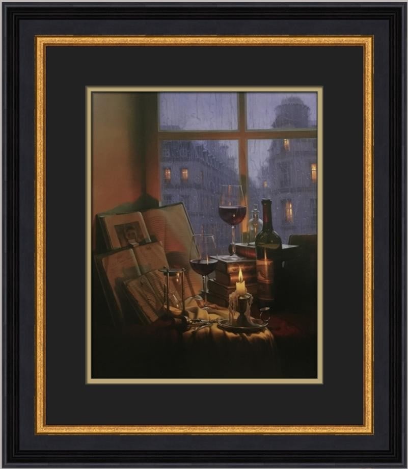 Alexei Butirskiy Rainy Days and Mondays Custom Framed Art Print: Alexei Butirskiy Rainy Days and Mondays Custom Framed Art Print This stunning custom framed print titled "Rainy Days and Mondays" by artist Alexei Butirskiy captures the essence of realism. Measuring