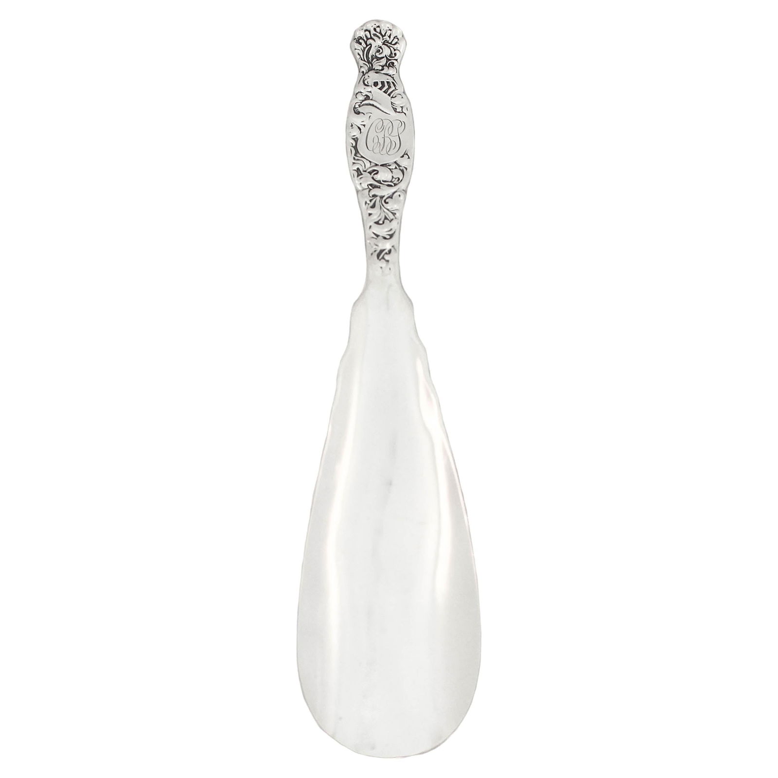 Frank Whiting Heraldic Sterling Silver Shoehorn 1880 (1 of 4)