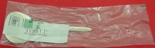 Towle Rose Solitaire Sterling Silver Tomato Server 7.5 Inches New (1 of 2)