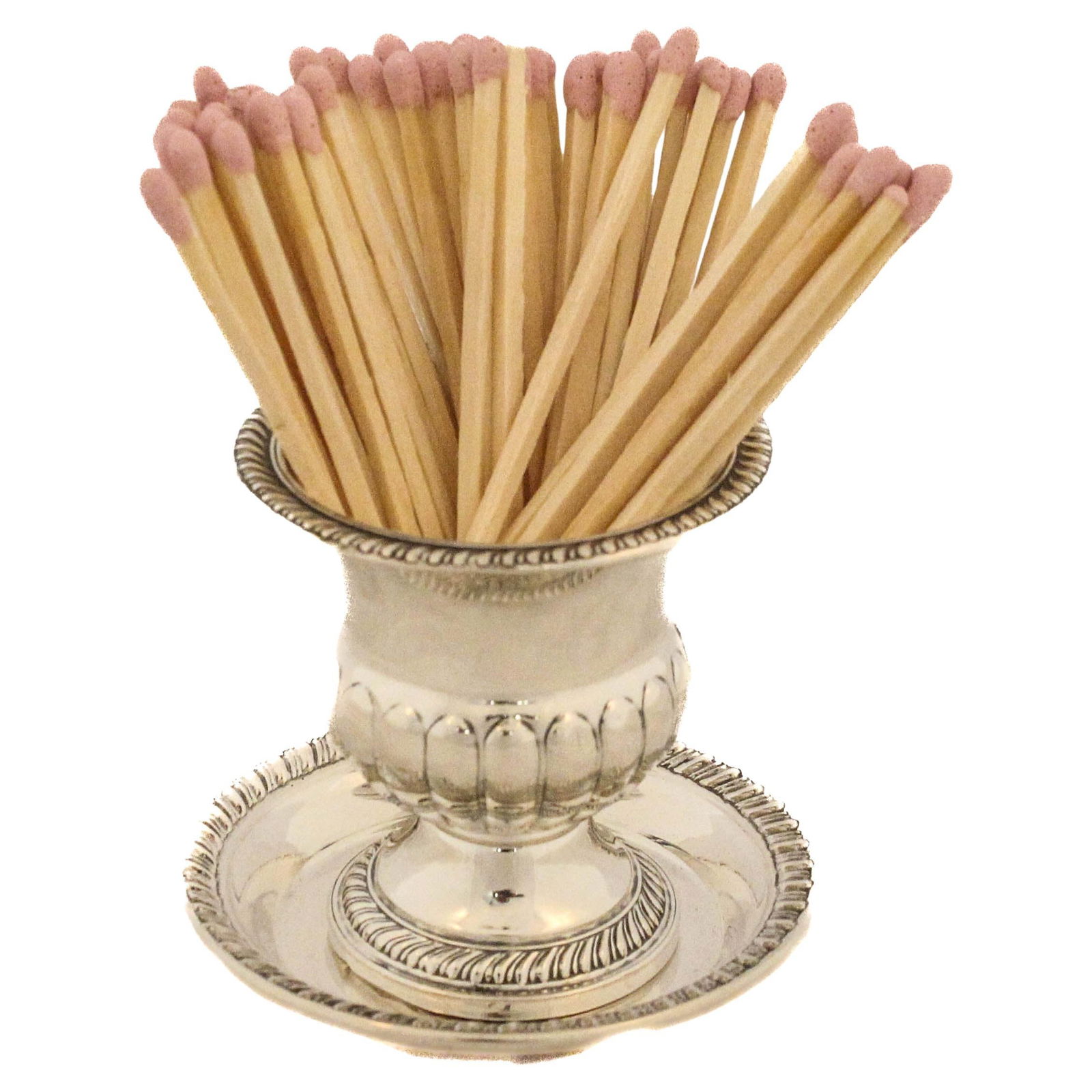 Antique Sterling Silver Matchstick Holder by Webster & Company (1 of 6)