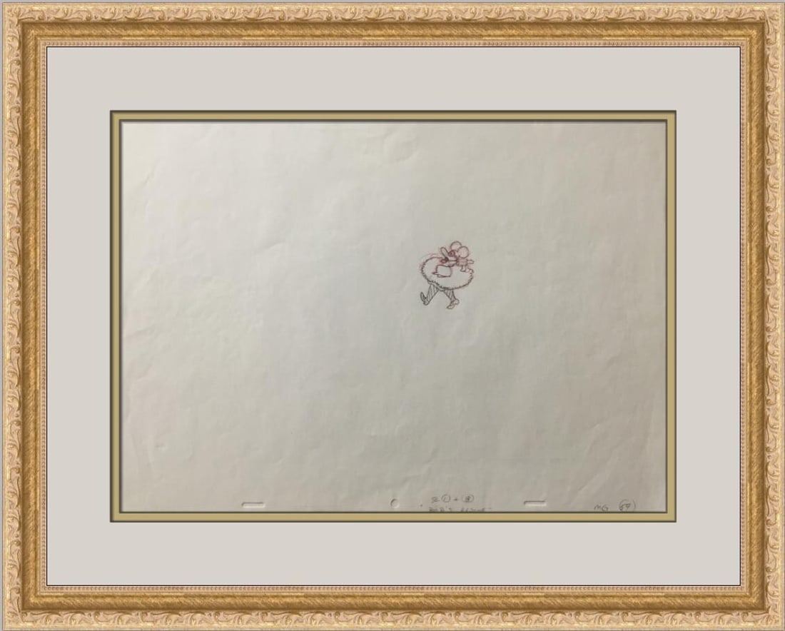 1968 Beatles Yellow Submarine Production Drawing by Ron Campbell Framed (1 of 4)