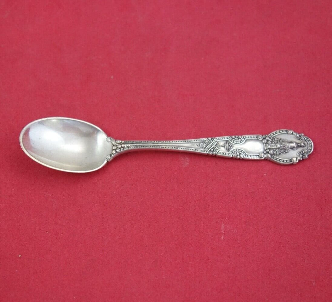 Tiffany & Co. Renaissance Sterling Silver Coffee Spoon 4 5/8" (1 of 2)