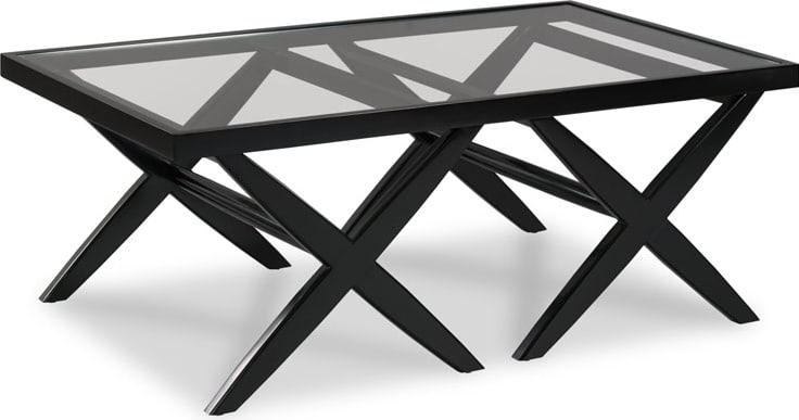 Woodbridge Benjamin Cocktail Table 19H x 50W x 30D Traditional Design (1 of 3)