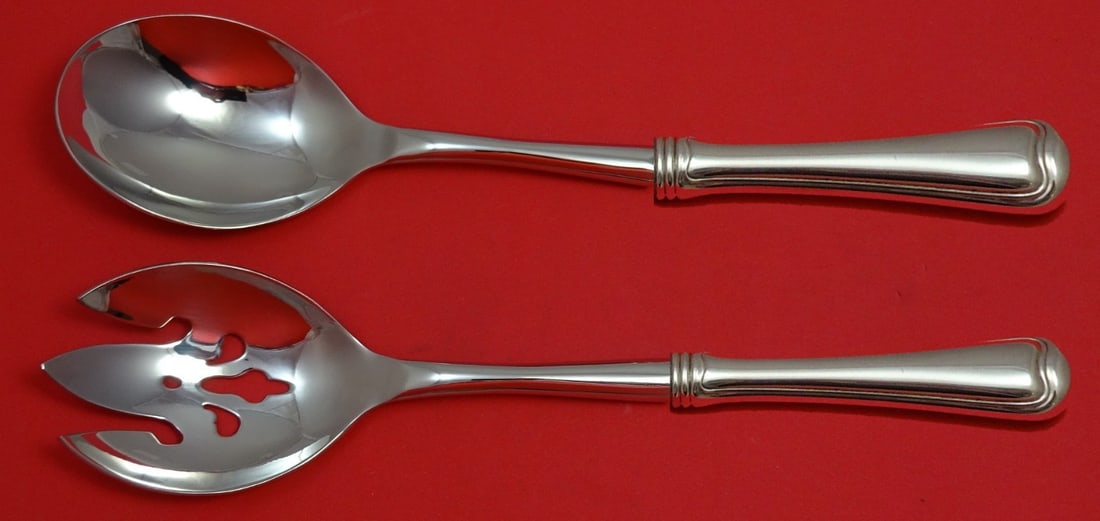 Gorham Buttercup Sterling Silver Salad Serving Set 2pc 10.5 Inch (1 of 2)